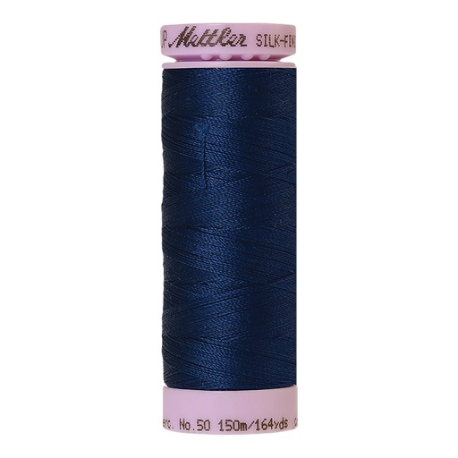 [MET9105-0823] Silk Finish 50wt - 150M - NIGHT BLUE - #0823