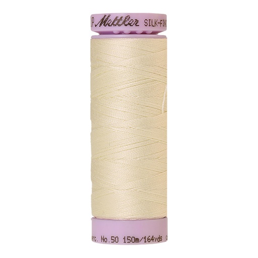 [MET9105-3612] Silk Finish 50wt - 150M - ANTIQUE WHITE - #3612