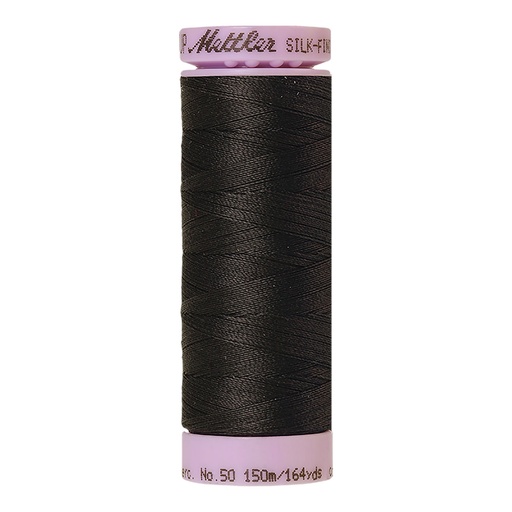 [MET9105-1282] Silk Finish 50wt - 150M - CHARCOAL - #1282