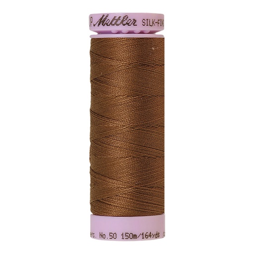 [MET9105-1223] Silk Finish 50wt - 150M - PECAN - #1223