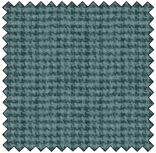 Woolies Flannel Houndstooth - TEAL