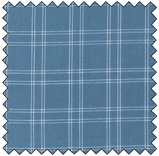 Shoreline - Plaid - MEDIUM BLUE