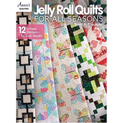 [HWB141522] Jelly Roll Quilts for All Seasons