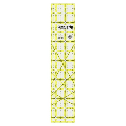 [OMRN25125] Omnigrip NEON Rectangle Ruler - 2.5" x 12.5"