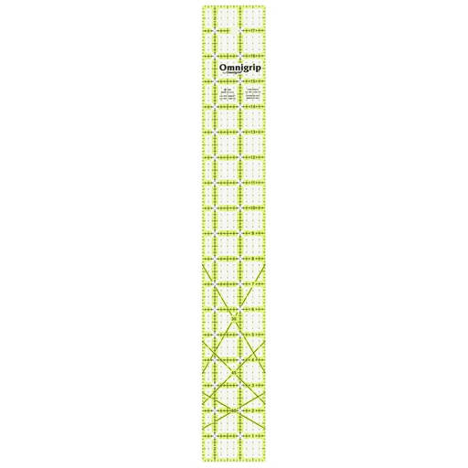 [OMRN2518] Omnigrip NEON Rectangle Ruler - 2.5" x 18"