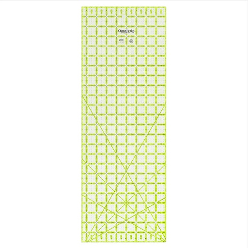 [OMRN8524] Omnigrip NEON Rectangle Ruler - 8.5" x 24"