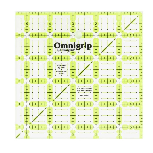 [OMRN55] Omnigrip NEON Square Ruler - 5.5"