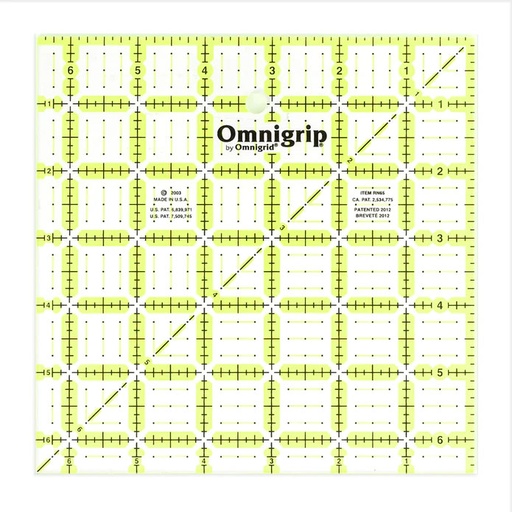 [OMRN65] Omnigrip NEON Square Ruler - 6.5"