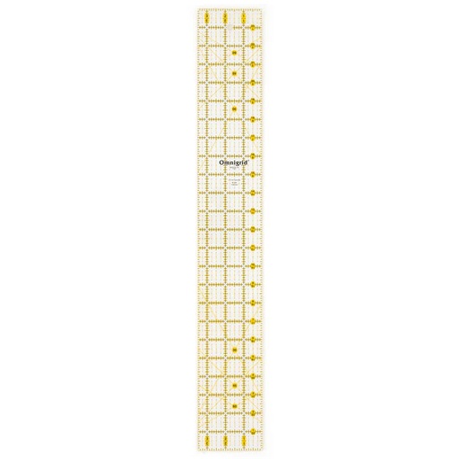 [OMR3524] Omnigrid Rectangle Ruler - 3.5" x 24"