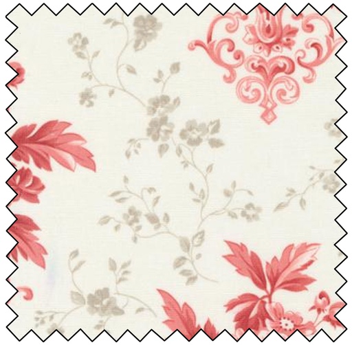 [M514970-11] Ridgewood - Antique Bouquet - MILK