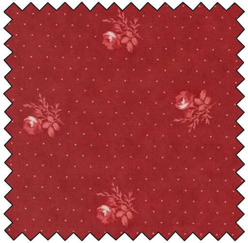 [M514972-18] Ridgewood - Faded Roses - CHERRY