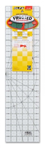 [O1071820] OLFA Frosted Ruler - 6" x 24"