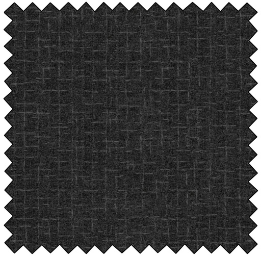 Woolies Flannel Crosshatch - CHARCOAL