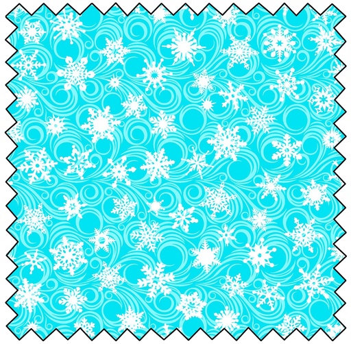 [PMK10474-60] 60" Big Chill Minky - TURQUOISE