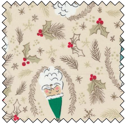 [M545590-11] Cozy Wonderland -  Jolly St Nick - NATURAL