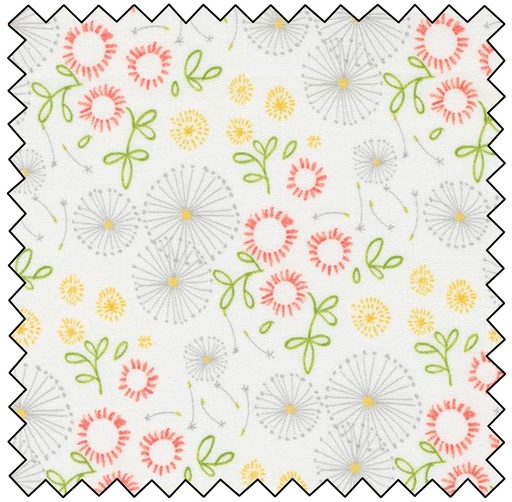 [M548752-11] Dandi Duo - Small Focal Print - CREAM