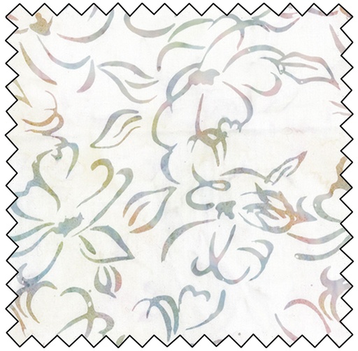 [B81200-12] Banyan Classics - Floral Outline - SEASHELL