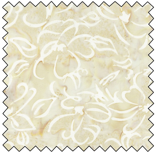 [B81200-30] Banyan Classics - Floral Outline - IVORY