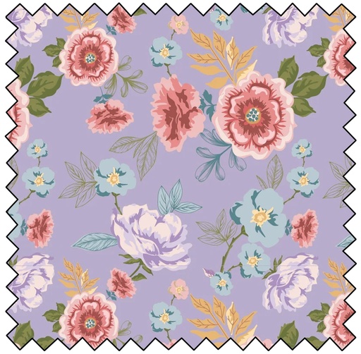 [PC724120] Nature Sings - Rose Garden - LAVENDER