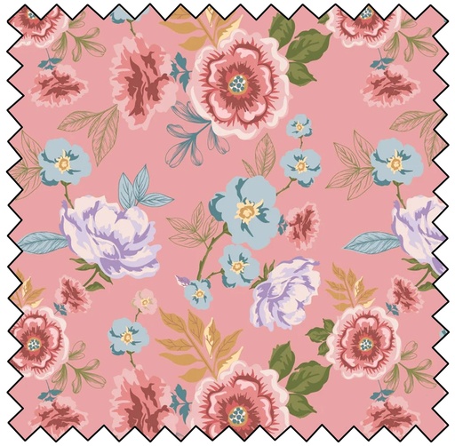 [PC724121] Nature Sings - Rose Garden - PINK