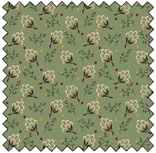 [HEG969-11] Autumn Farmhouse - Clover Blossoms - AQUA