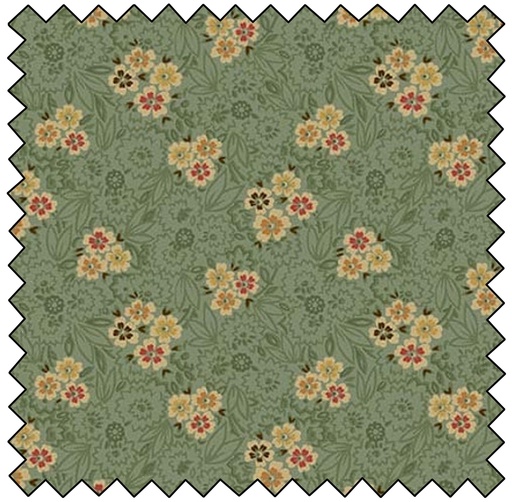 [HEG972-11] Autumn Farmhouse - Scattered Garden - AQUA