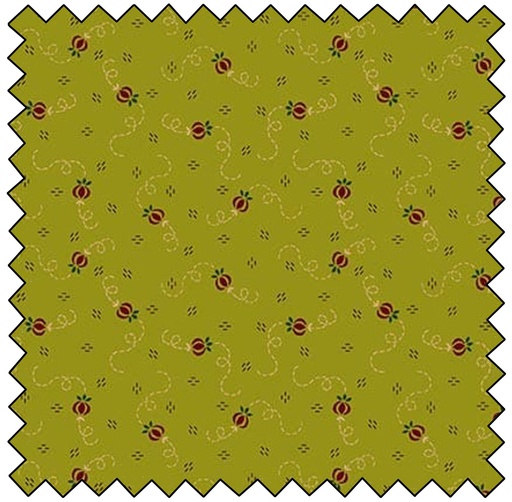 [HEG976-66] Autumn Farmhouse - Meandering Pomegrante - KIWI