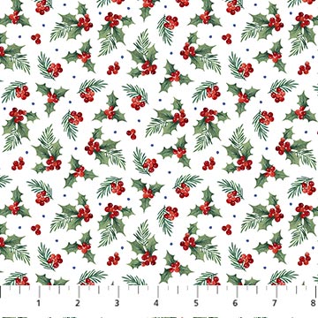 [N26898-10] Farmstead Friends - Holly - WHITE MULTI