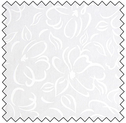 [B81200-10] Banyan Classics - White Flower - WHITE