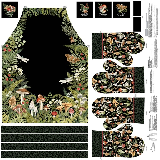 [NDP27518-999] Wild Harvest - Apron Panel