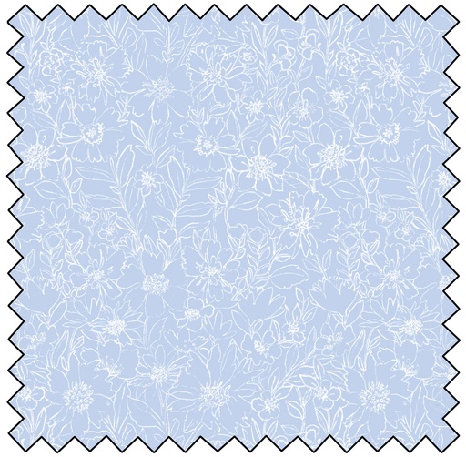 [CF94230206-02] Flower House - Powder Keg - LIGHT BLUE