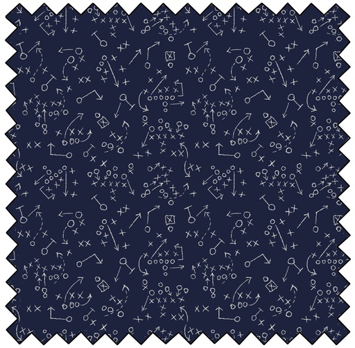 [CF49230702-02] Fall is for Football - Playboard - NAVY