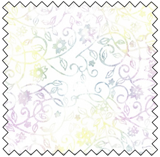 [B83264-1011] Gatsby - Floral Vine - SHERBET