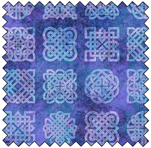 [DP27272-88] Celtic Roots - Celtic Blocks - PURPLE