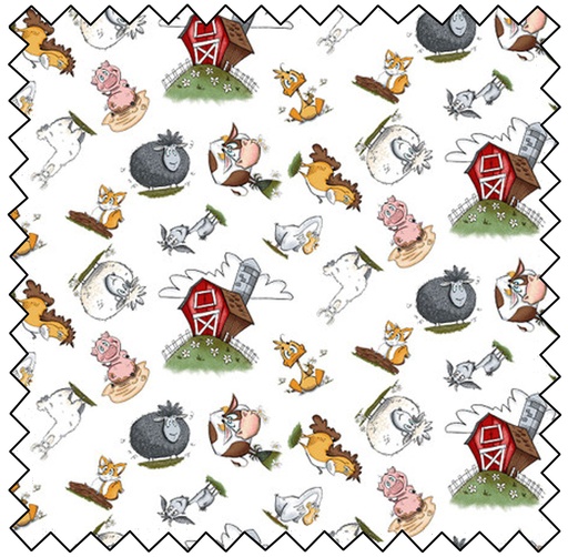 Farmyard Tails Characters Overall - WHITE