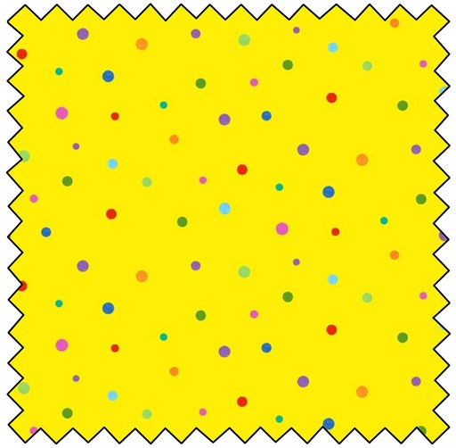 Insects All Around Dots - YELLOW