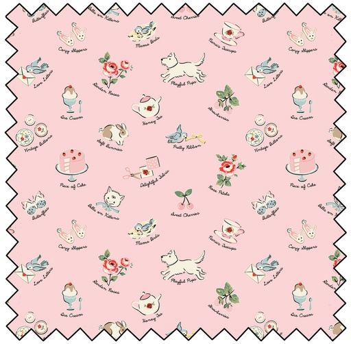 My Favorite Things Focal Print - PINK