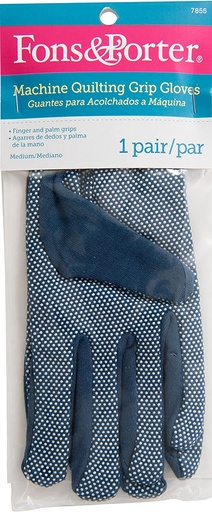 Machine Quilting Gloves - MEDIUM