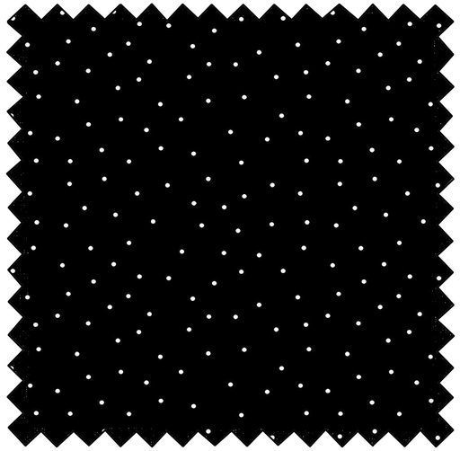 Kimberbell Quilt Backs - 108" - SMALL DOT - BLACK