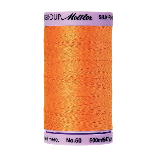 [MET9104-0122] Silk Finish 50wt - 500M - PUMPKIN - #0122