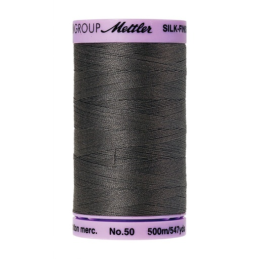 [MET9104-0416] Silk Finish 50wt - 500M - DARK CHARCOAL - #0416