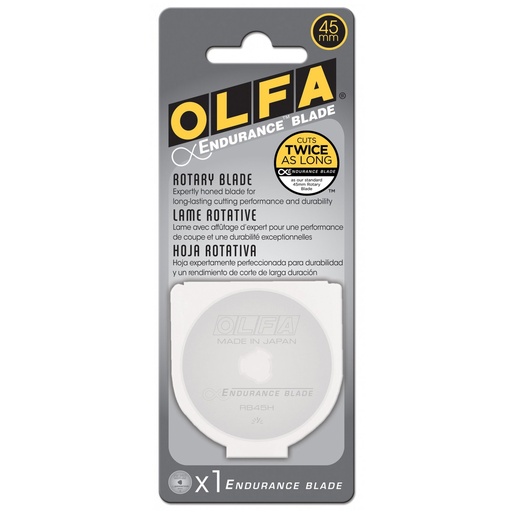 [O1128127] OLFA Endurance Rotary Blade - 45 MM - 1 PACK